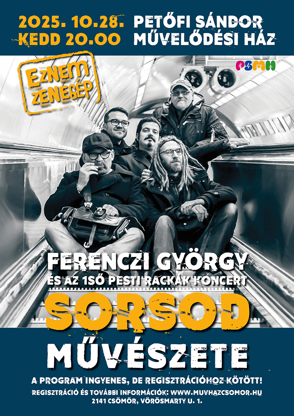 Sorsod művészete Ferenczi György és az 1ső Pesti Rackák