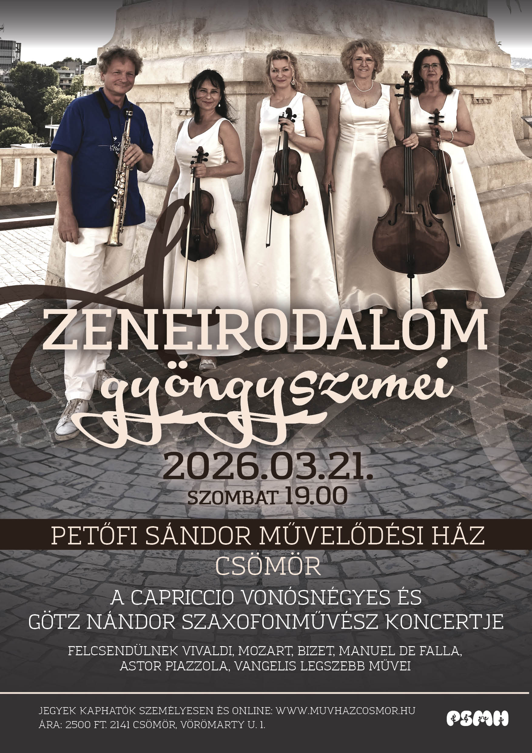 A zeneirodalom gyöngyszemei koncert