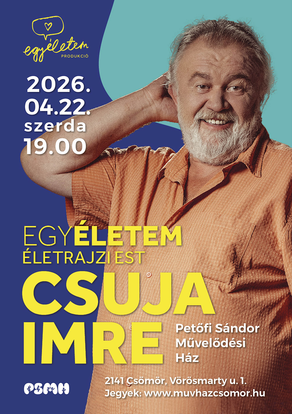 Csuja Imre Egyéletem Csömörön