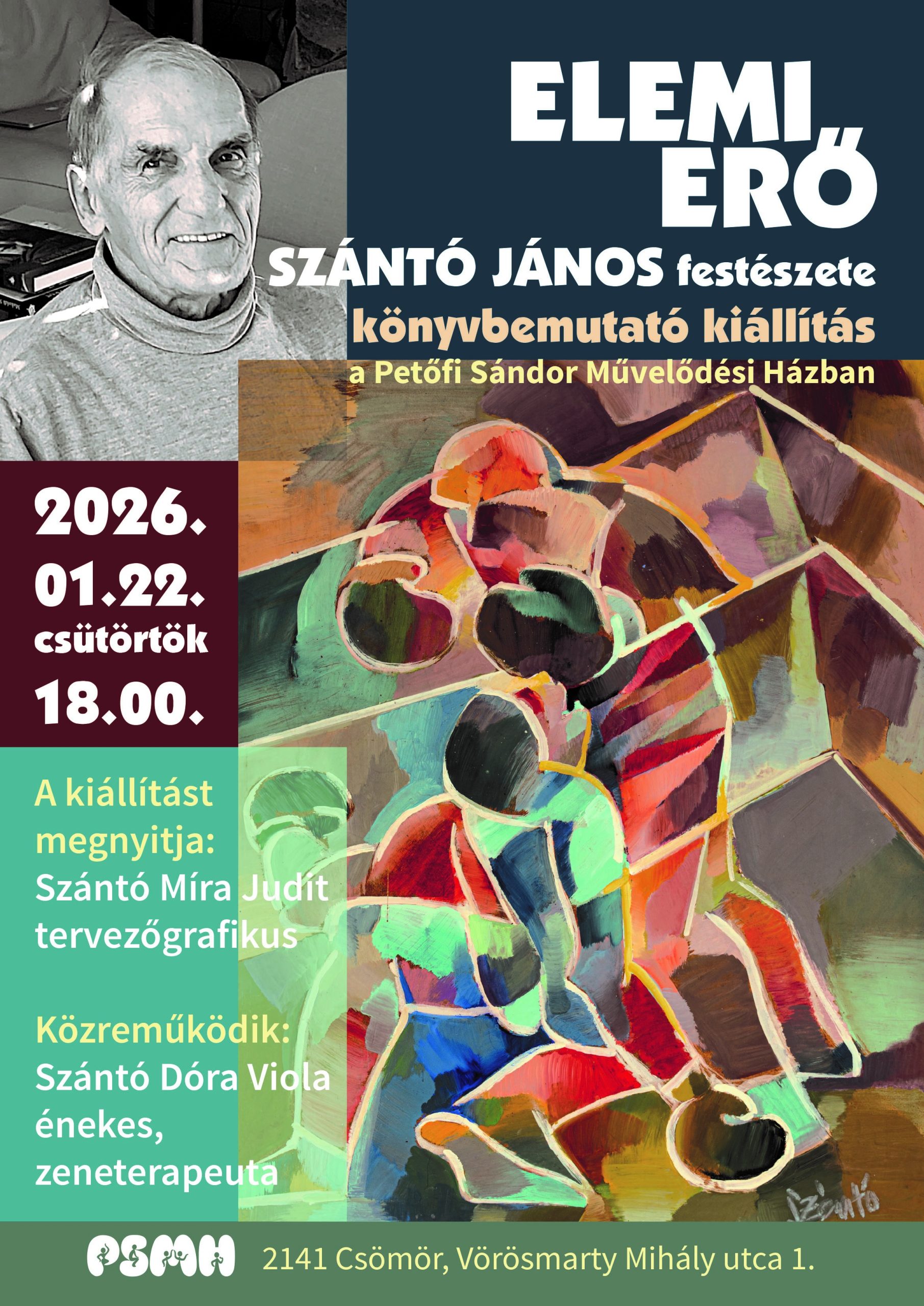 Elemi erő - Szántó János kiállítás